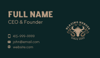 Outdoor Bull Ranch Business Card Image Preview