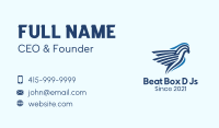 Blue Tropical Cockatoo Business Card