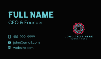 Swirl Business Card example 2