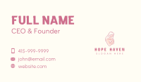 Maternity Mother Parenting Business Card