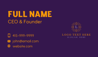Regal Emblem Lettermark  Business Card