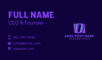 Online Gamer Business Card example 1