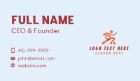 Soccer Team Coach Business Card