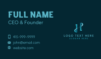 Ribbon Business Card example 1