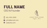 Beautician Business Card example 2
