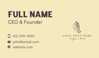 Beautician Business Card example 1