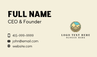 Outdoor Nature Mountain Range Business Card