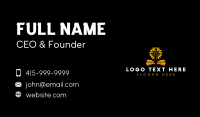 Tree Book Knowledge Business Card Design