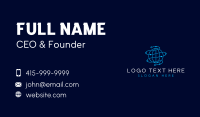 Digital Globe Technology Business Card