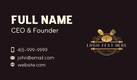 Culinary Dining Restaurant Business Card
