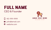 Wheeled Lion Toy Business Card
