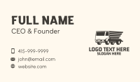 Wing Truck Cargo Business Card Design