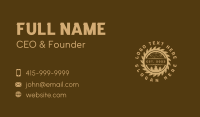 Logger Business Card example 3