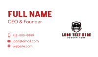 Auto Car Racer Business Card