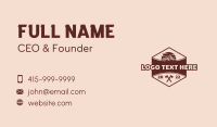 Mountain Travel Axe Business Card