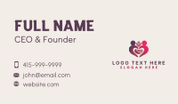 Family Support Organization Business Card Design
