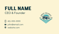 Sports Car Dealer Business Card