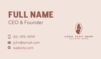 Naked Feminine Sexy Business Card