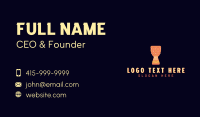 Native Musical Instrument Business Card Design