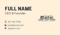 Manufacturing Storage Warehouse Business Card