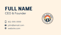 Outdoor Mountain Adventure Business Card