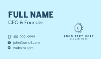 Saw Blade Business Card example 2