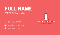 Dog Pet Training Business Card Design