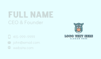 Owl Coffee Cup Business Card