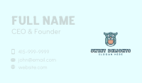 Owl Coffee Cup Business Card
