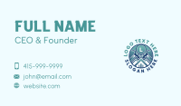 Roof Builder Construction Business Card