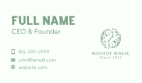 Eco Yin Yang Wellness Business Card