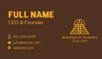 Ethnic Business Card example 2