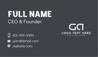 Architectural G & D Business Card