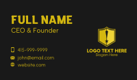 Safety Business Card example 1