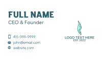 Levitation Business Card example 1