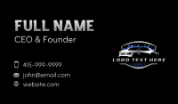 Car Wash Detailing Business Card