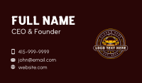 Car Auto Garage Business Card