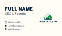 Lawn Mower Garden Care Business Card