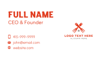 Orange Fork House Business Card