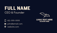 Monoline Bat Business Card