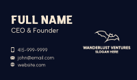 Monoline Bat Business Card