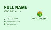 Tree Agriculture Landscaping Business Card Design