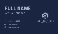 Haulage Transport Truck Emblem Business Card Design