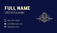 Deluxe Decorative Luxury Business Card