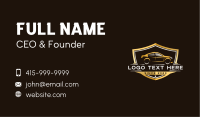 Premium Car Driving Business Card