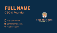 Badminton Varsity League Business Card Design