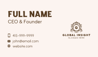 Imperial Crown Letter Business Card Design
