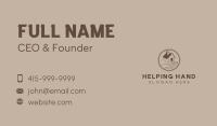 Hand Charity House  Business Card Image Preview