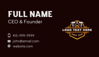 Hammer Roofing Carpentry Business Card