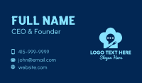 Cook Business Card example 1